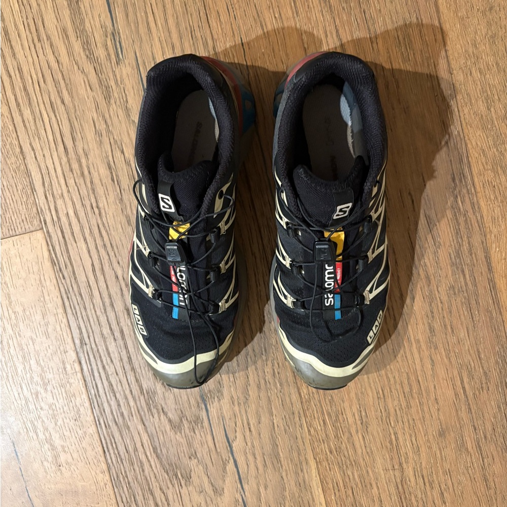 Salomon XT-6 Black Cow Hide - Picture 3 of 5